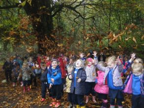 Reception - P3 visit to Parkanaur